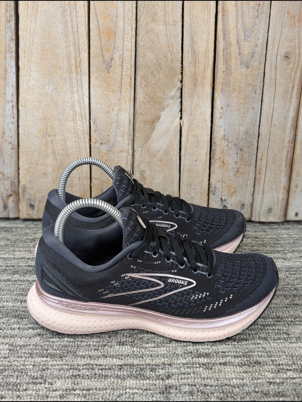 Brooks: Women's Glycerin 19 - Black/Rose Gold - Size 7
